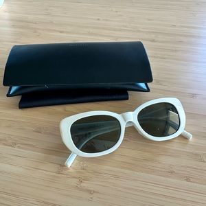 Saint Laurent Sunglasses (SL316 Betty 003 white)